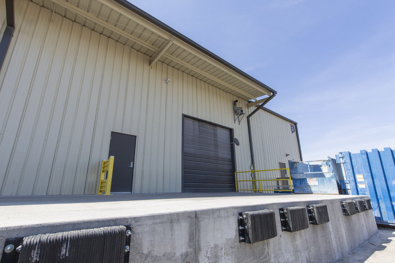 loading dock at Versa Designed Surfaces